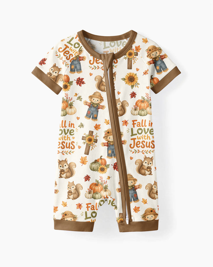 Fall For Jesus Bamboo Shorty Zippy
