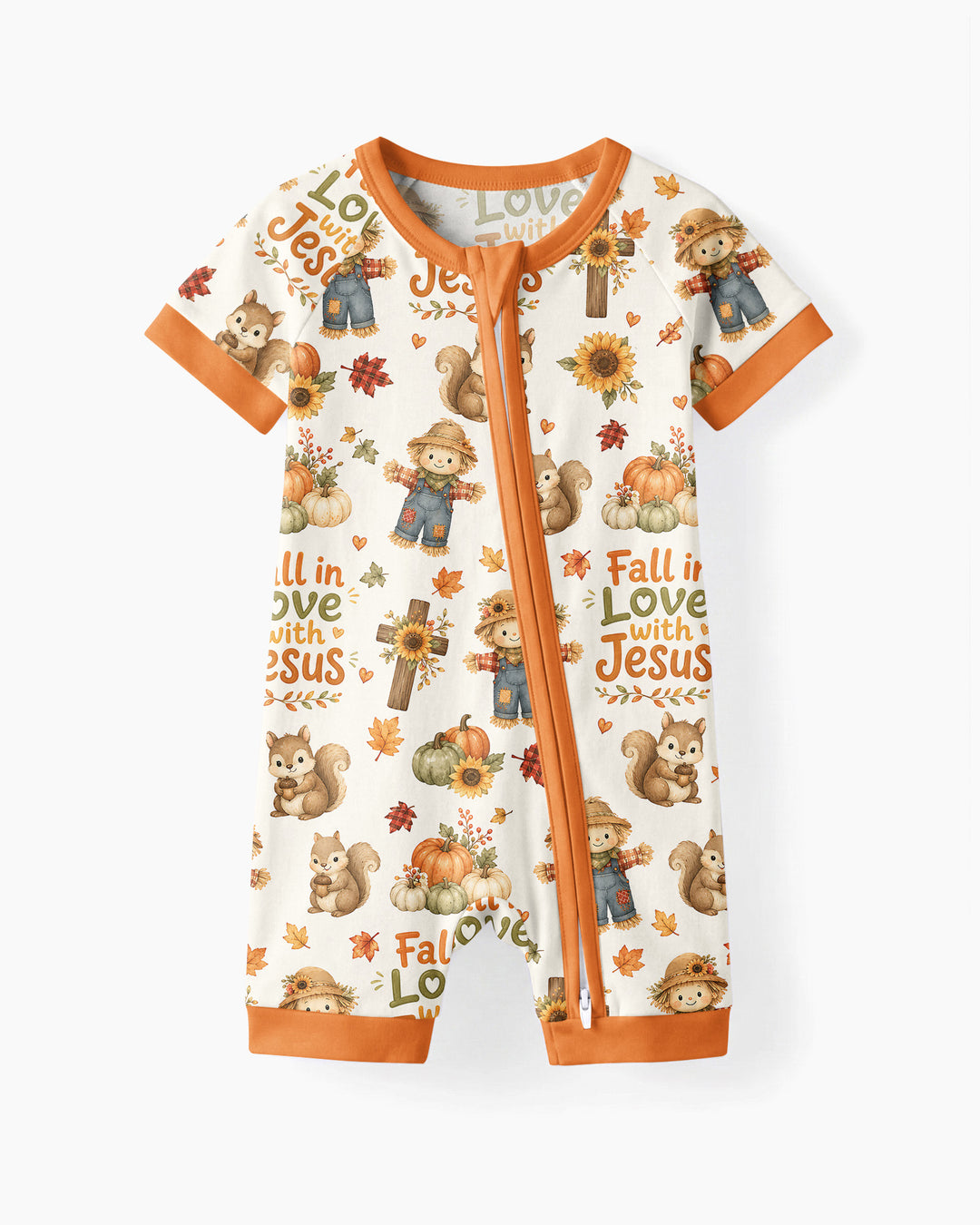 Fall For Jesus Bamboo Shorty Zippy