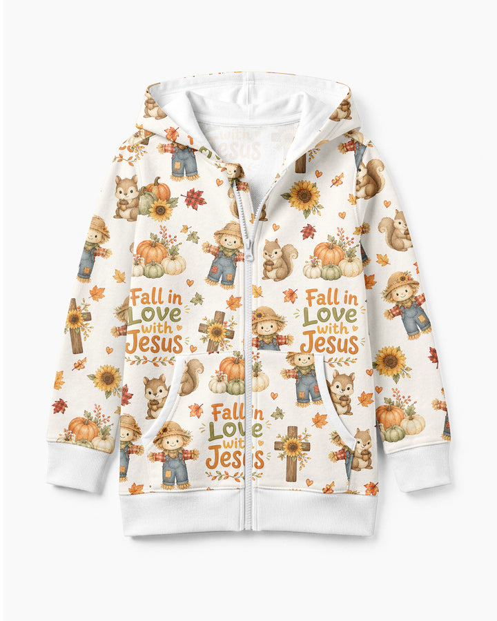 Fall For Jesus Bamboo Zip Hoodie