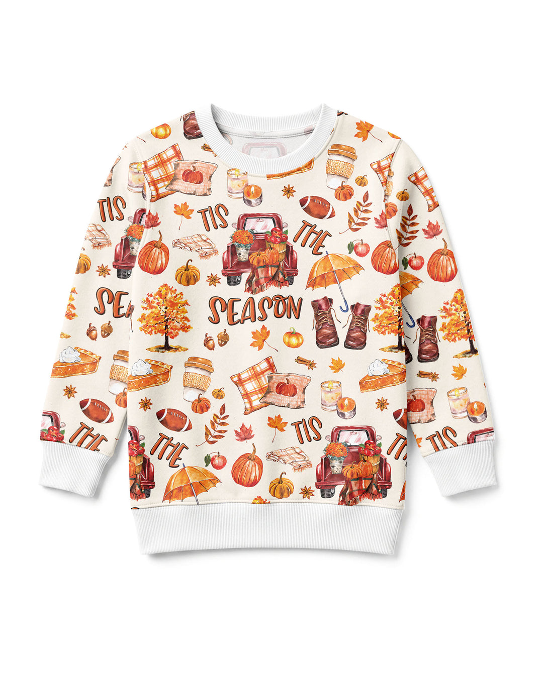 Sweatshirt mit Rundhalsausschnitt aus Bambusfaser