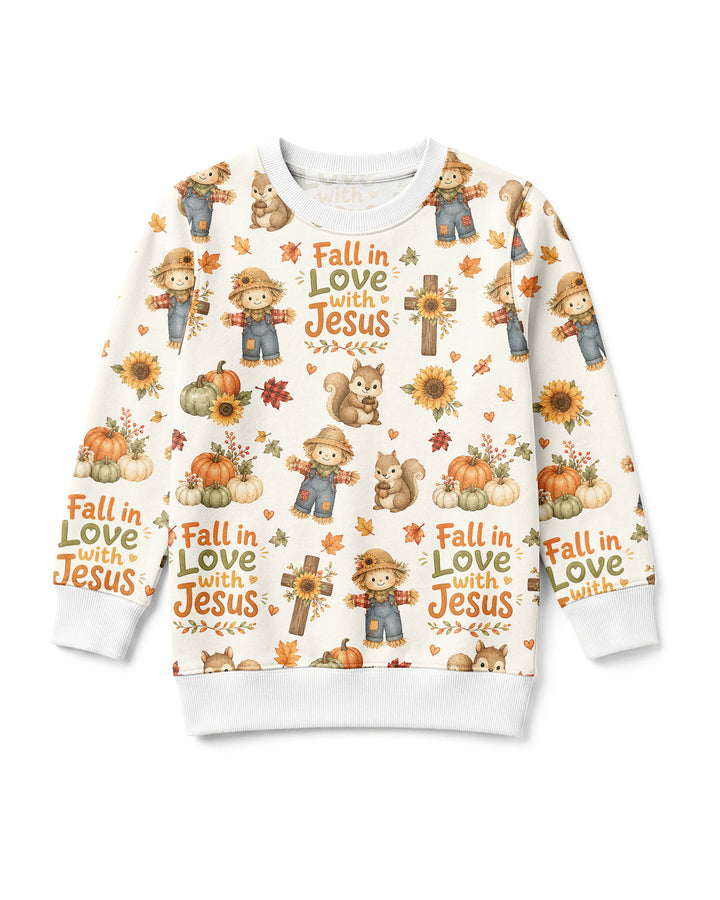 Fall For Jesus Bamboo Crewneck Sweatshirt