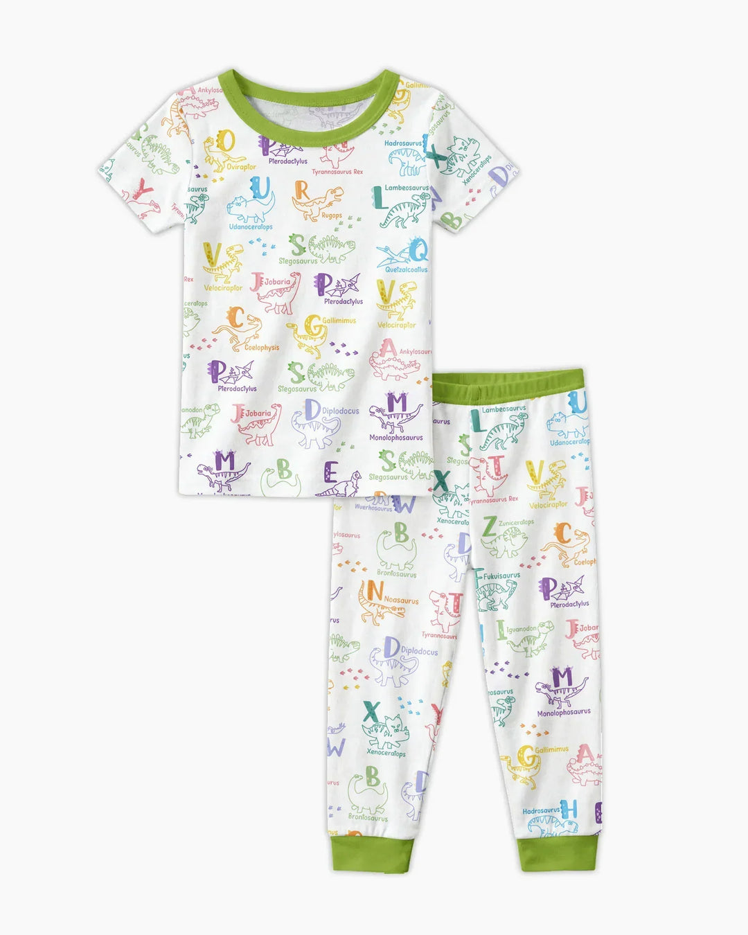 Zweiteiliges, kurzärmliges Pyjama-Set mit Marienkäfern