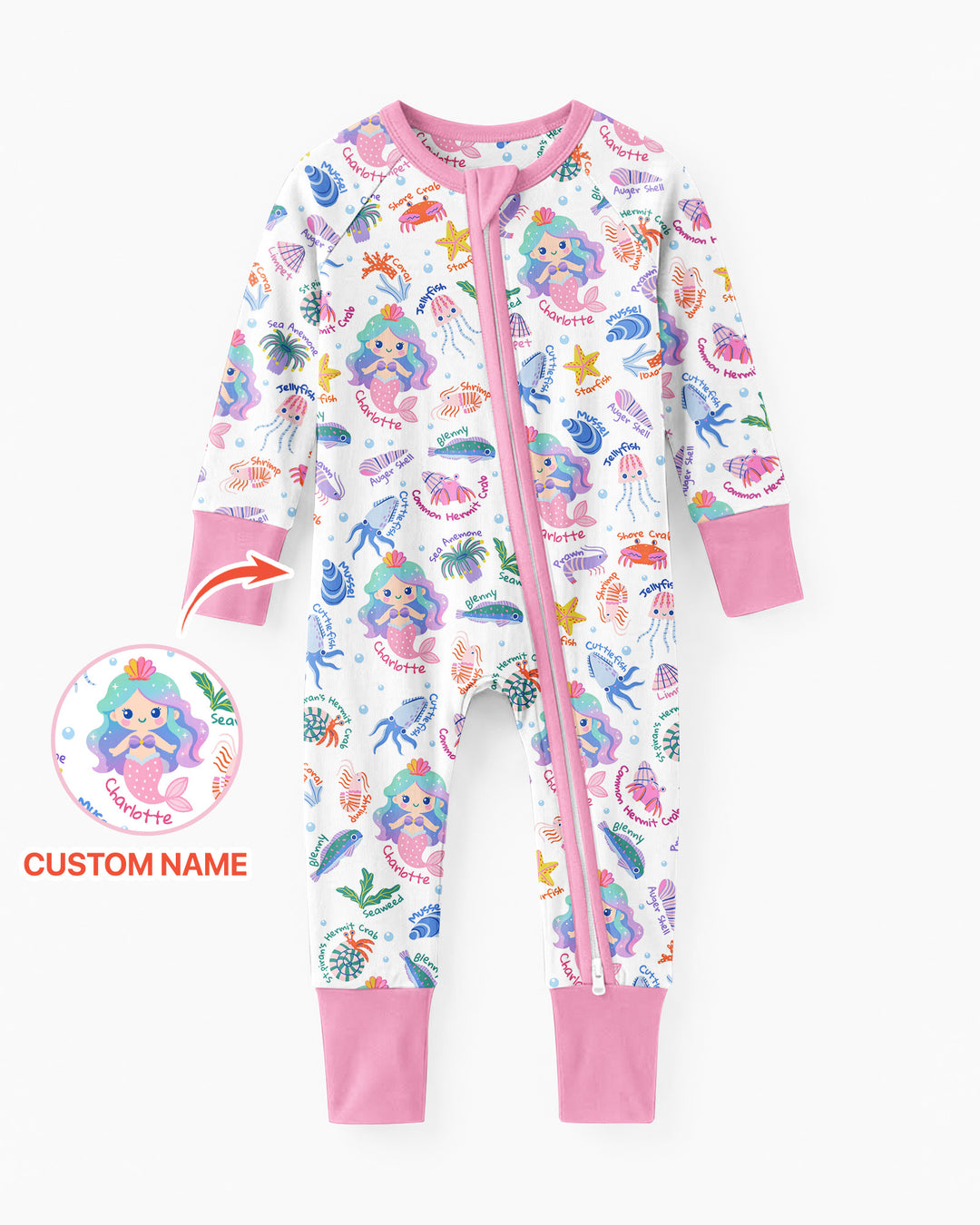Gerippte Babykleidung mit individuellem Foto - Weich &amp; Skizzenhaft
