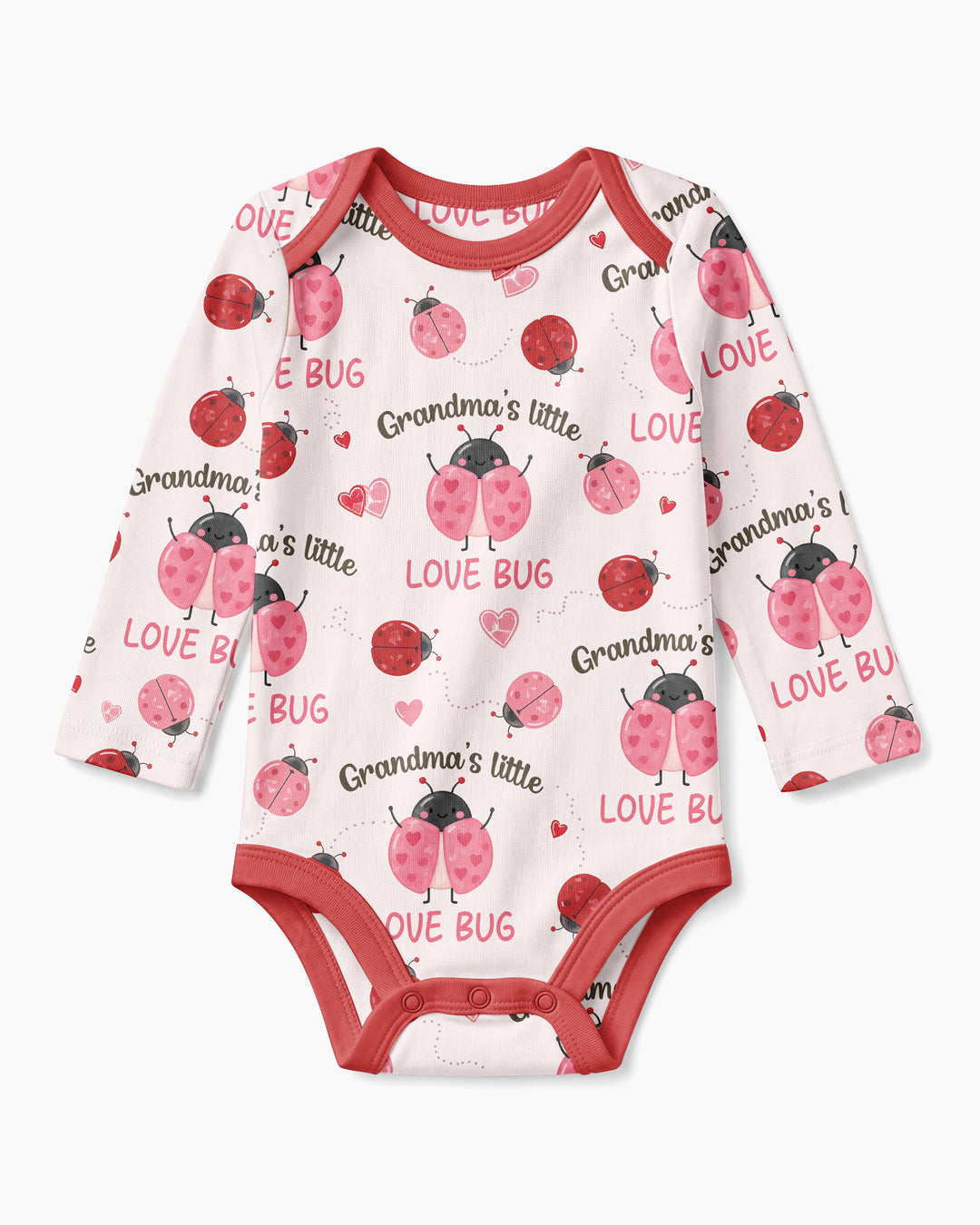 Grandma's Little Love Bug Bamboo Bodysuit