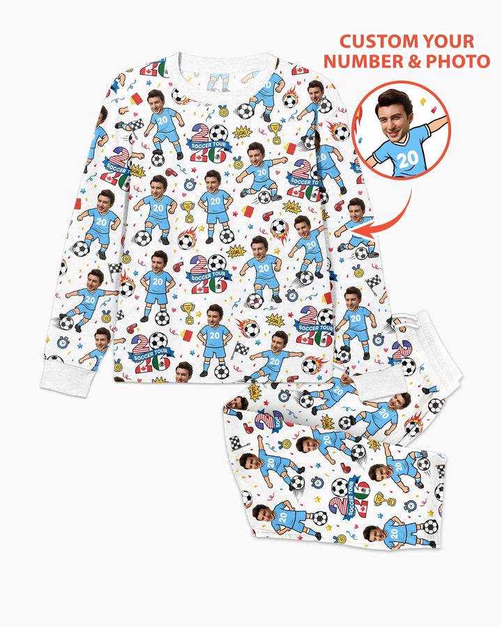 Soccer Tour 2026 Best Player Bamboo Men's Pajama Set