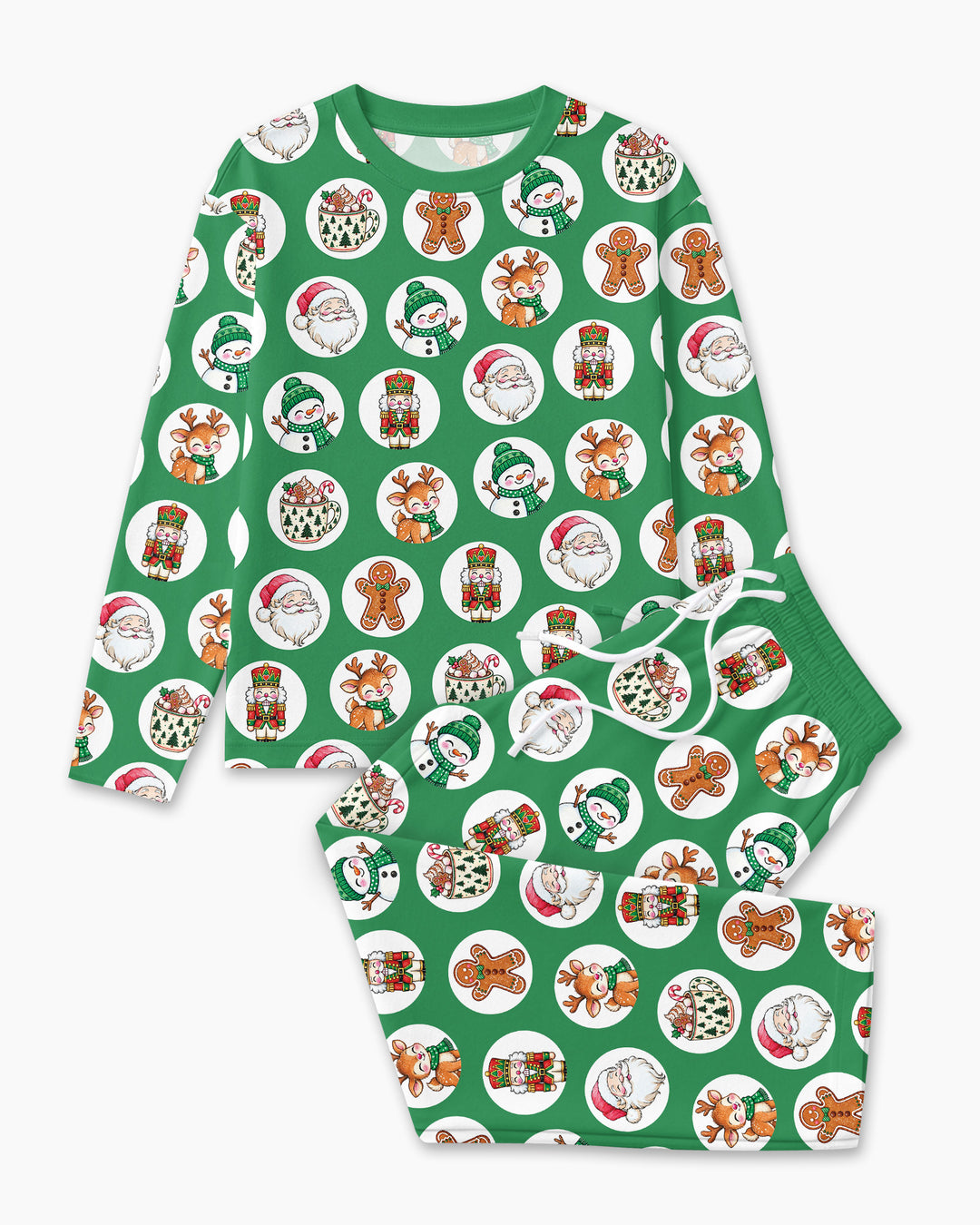 Distressed Holiday Bamboo Men's Pajama Set