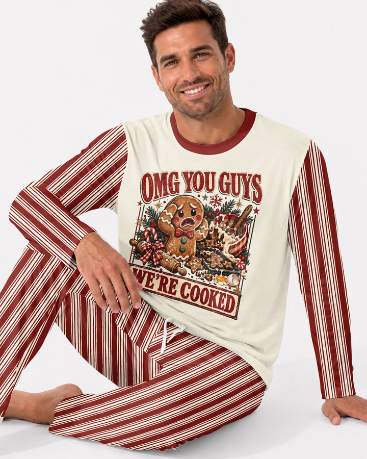 You Guys We're Cooked Bamboo Men's Pajama Set
