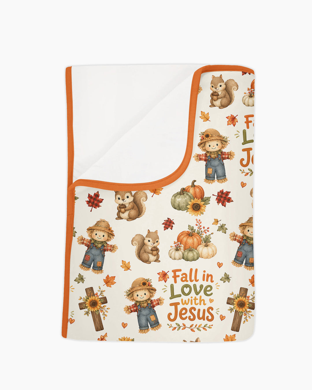 Fall For Jesus Bamboo Blanket