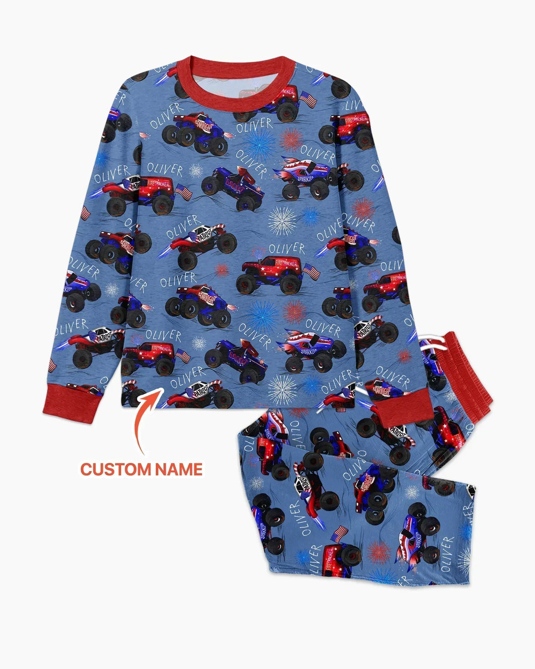 Vorlage Benutzerdefiniertes Herren-Pyjama-Set