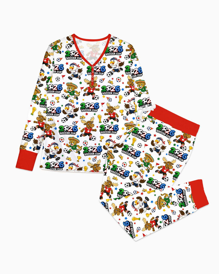 Vorlage Bambus Damen Pyjama Set