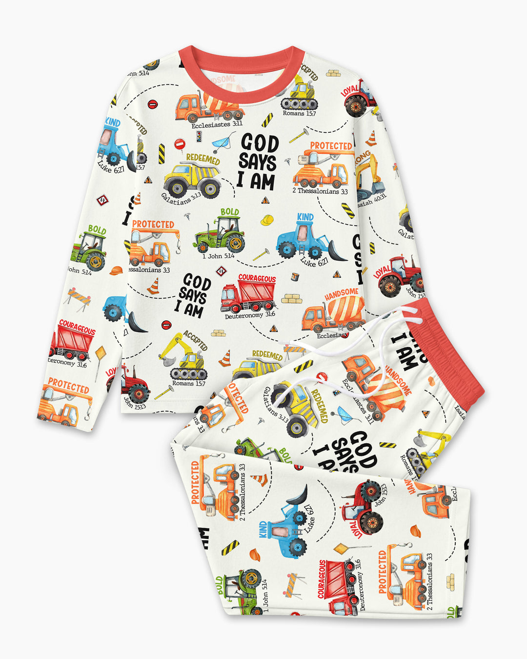 God Says I am Bamboo Men's Pajama Set