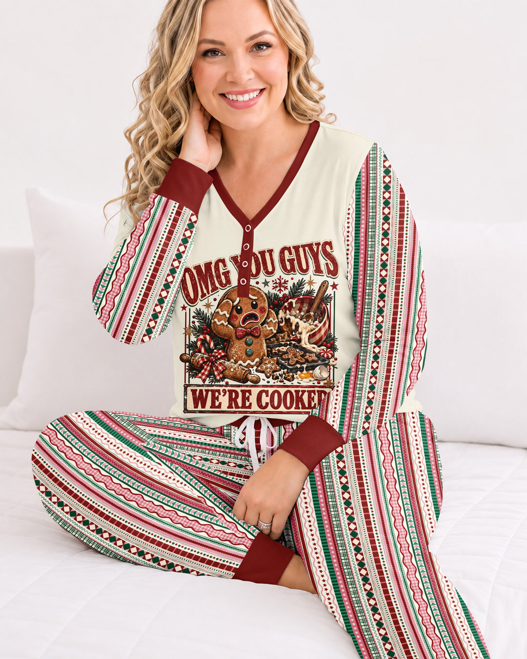 You Guys We're Cooked Bamboo Women Pajama Set