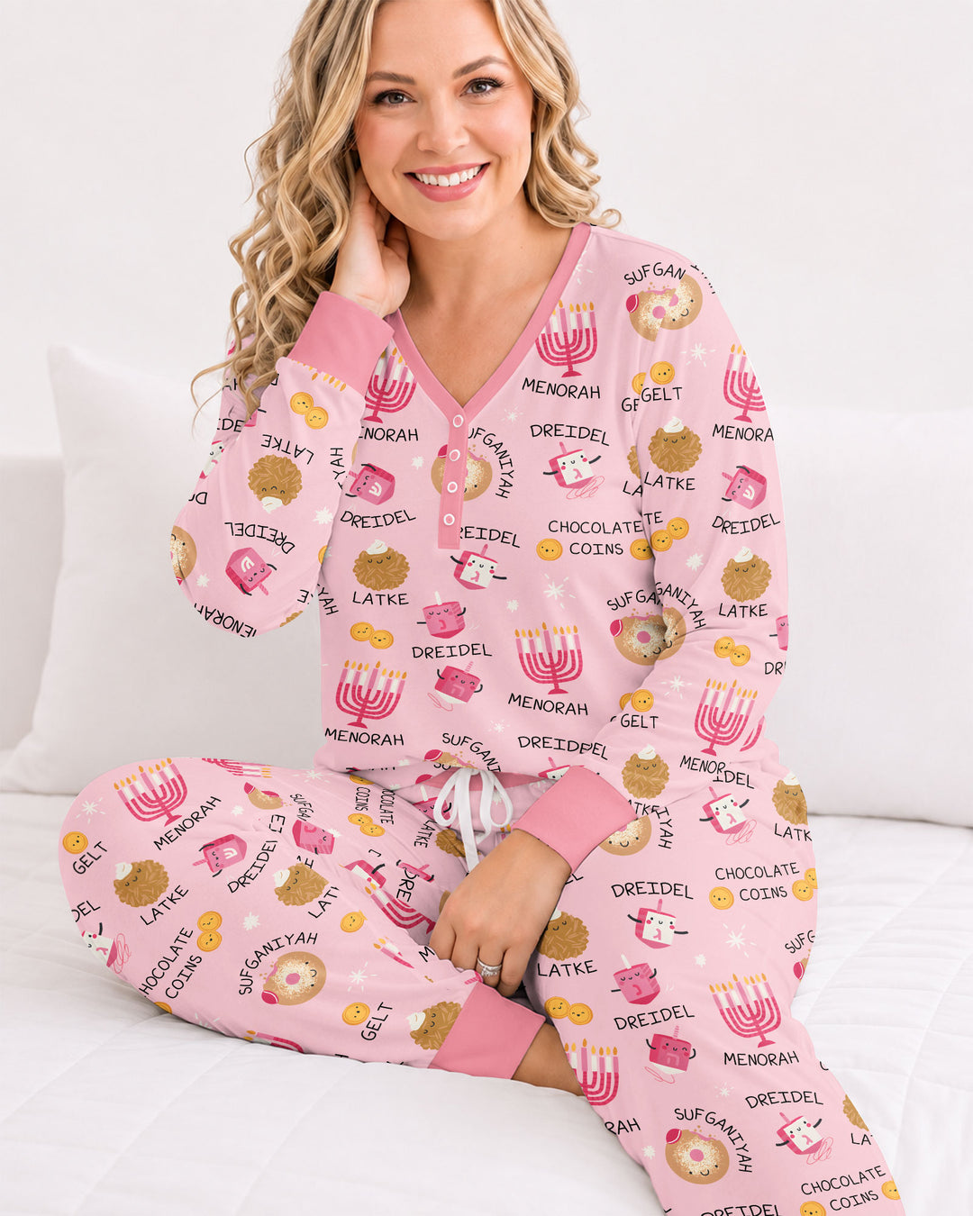 Vorlage Damen Pyjama Set