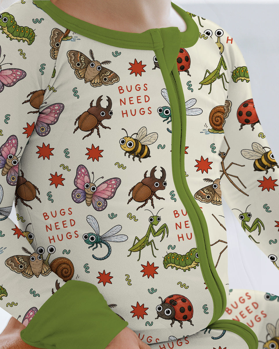 Bugs Need Hug Bamboo Convertible Zippy