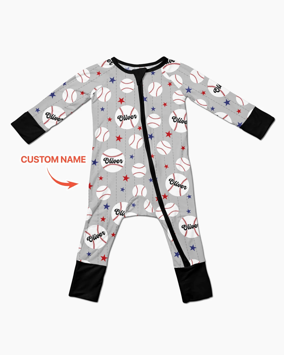 Gerippte Babykleidung mit individuellem Foto - Weich &amp; Skizzenhaft