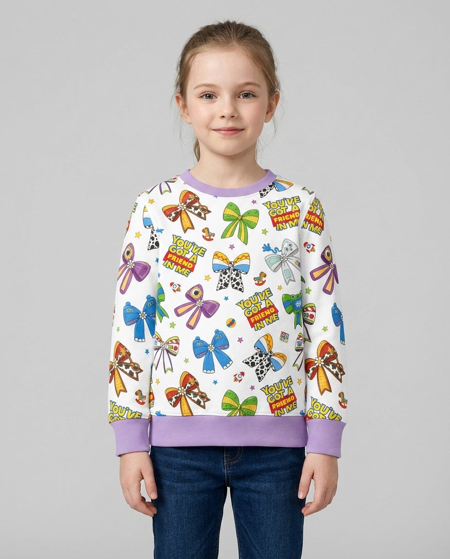 Sweatshirt mit Rundhalsausschnitt aus Bambusfaser