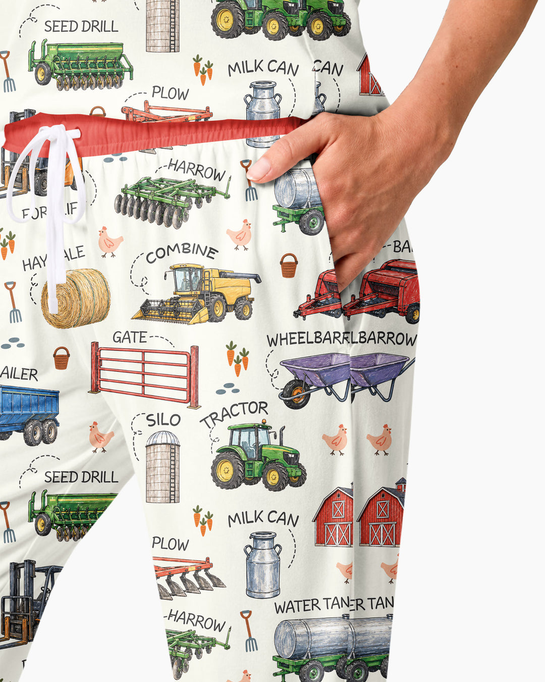 Little Farmer Bamboo Women Pajama Set