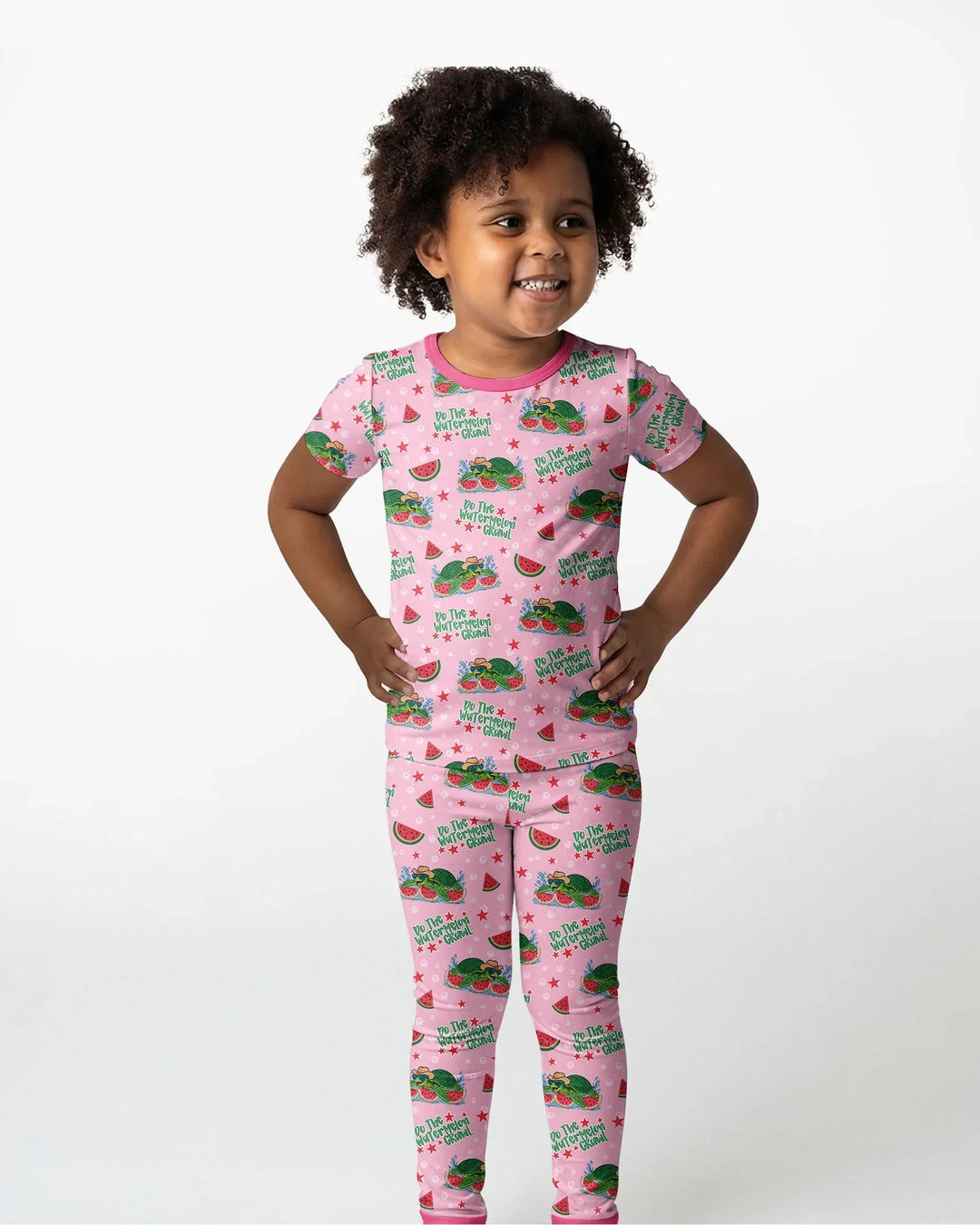 Zweiteiliges, kurzärmliges Pyjama-Set mit Marienkäfern