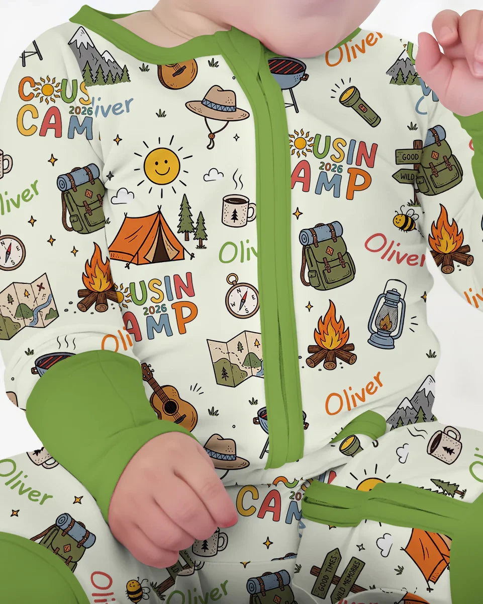 Gerippte Babykleidung mit individuellem Foto - Weich &amp; Skizzenhaft
