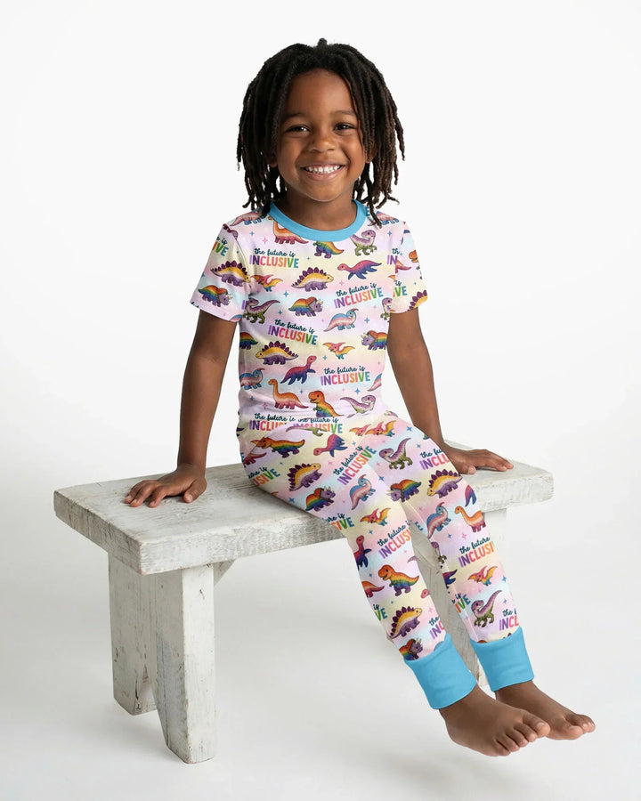 Zweiteiliges, kurzärmliges Pyjama-Set mit Marienkäfern