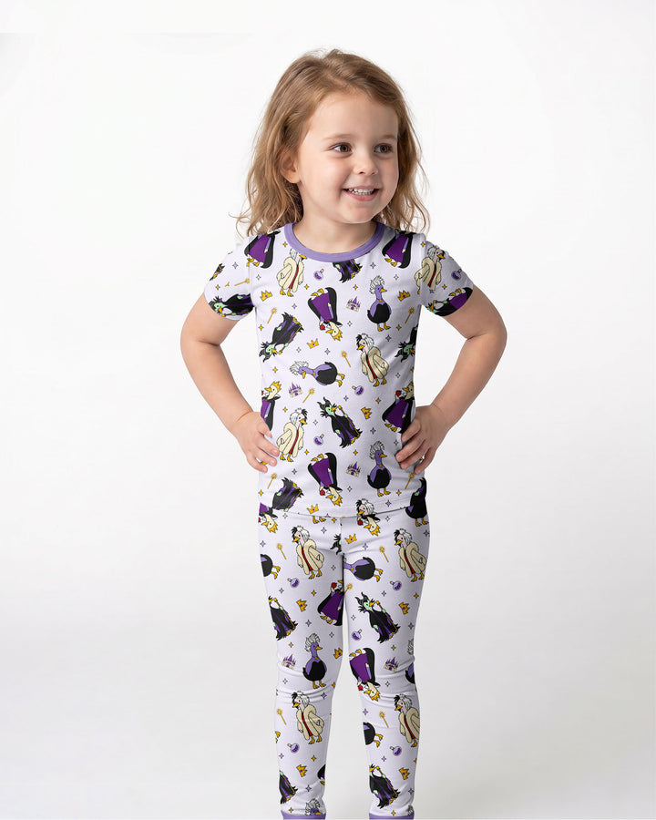 Zweiteiliges, kurzärmliges Pyjama-Set mit Marienkäfern