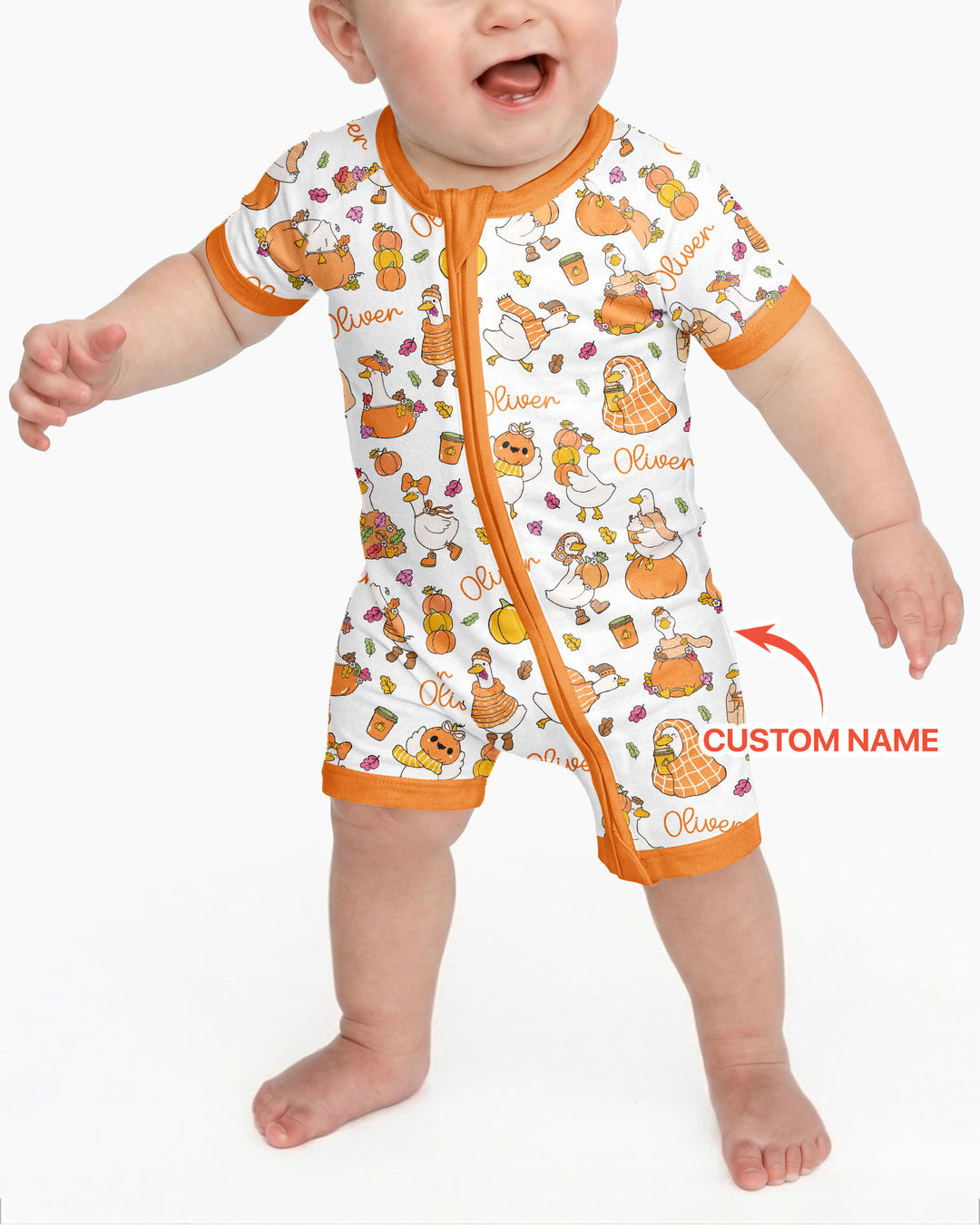 Fall Silly Goose Bamboo Shorty Zippy