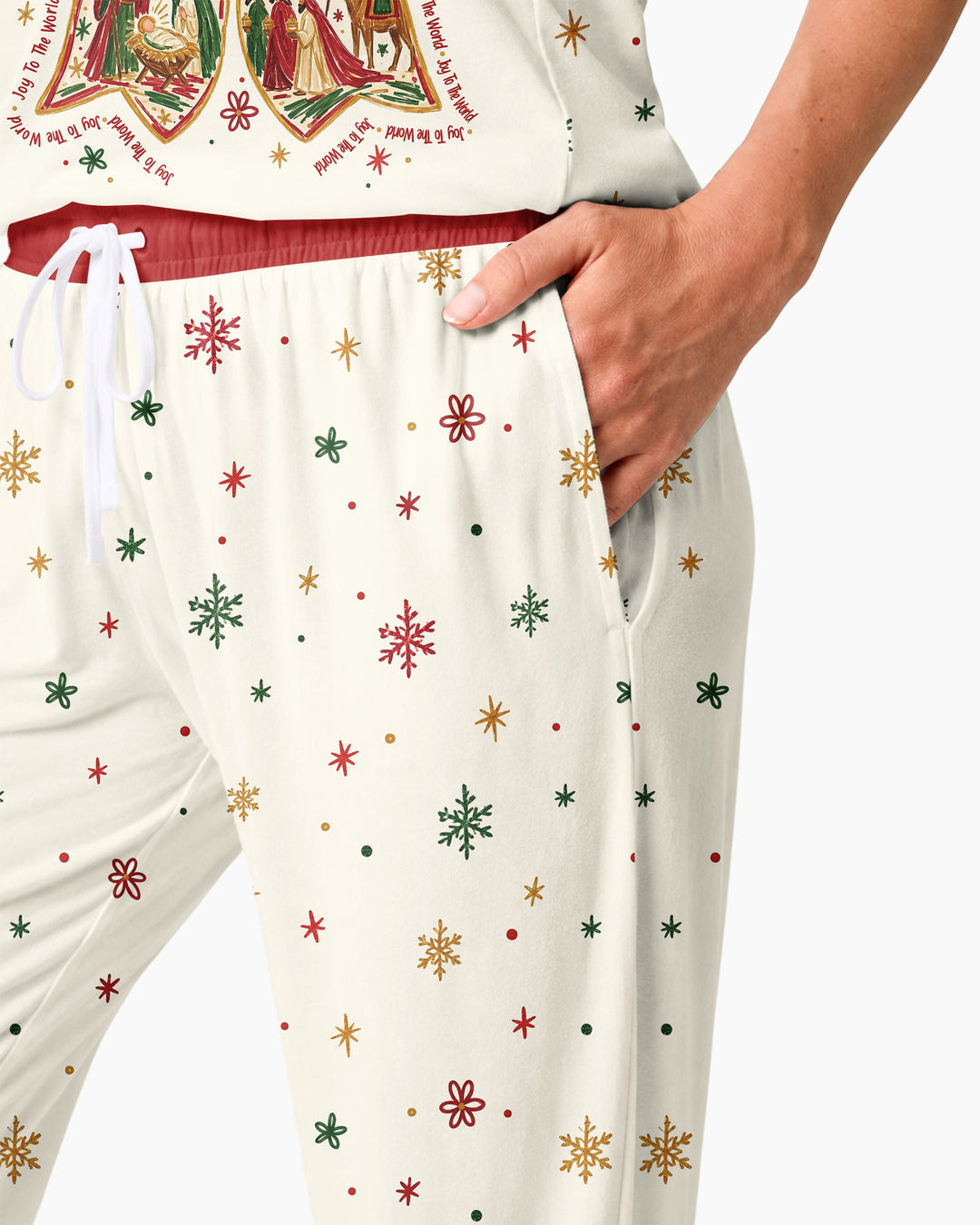 Joy To The World Bamboo Women Pajama Set