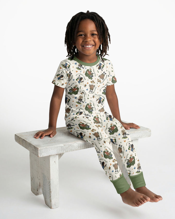Zweiteiliges, kurzärmliges Pyjama-Set mit Marienkäfern