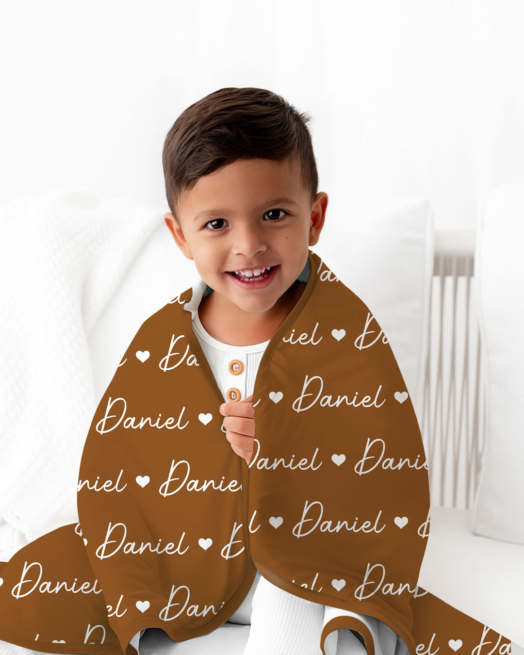 Sweetheart Script Bamboo Blanket