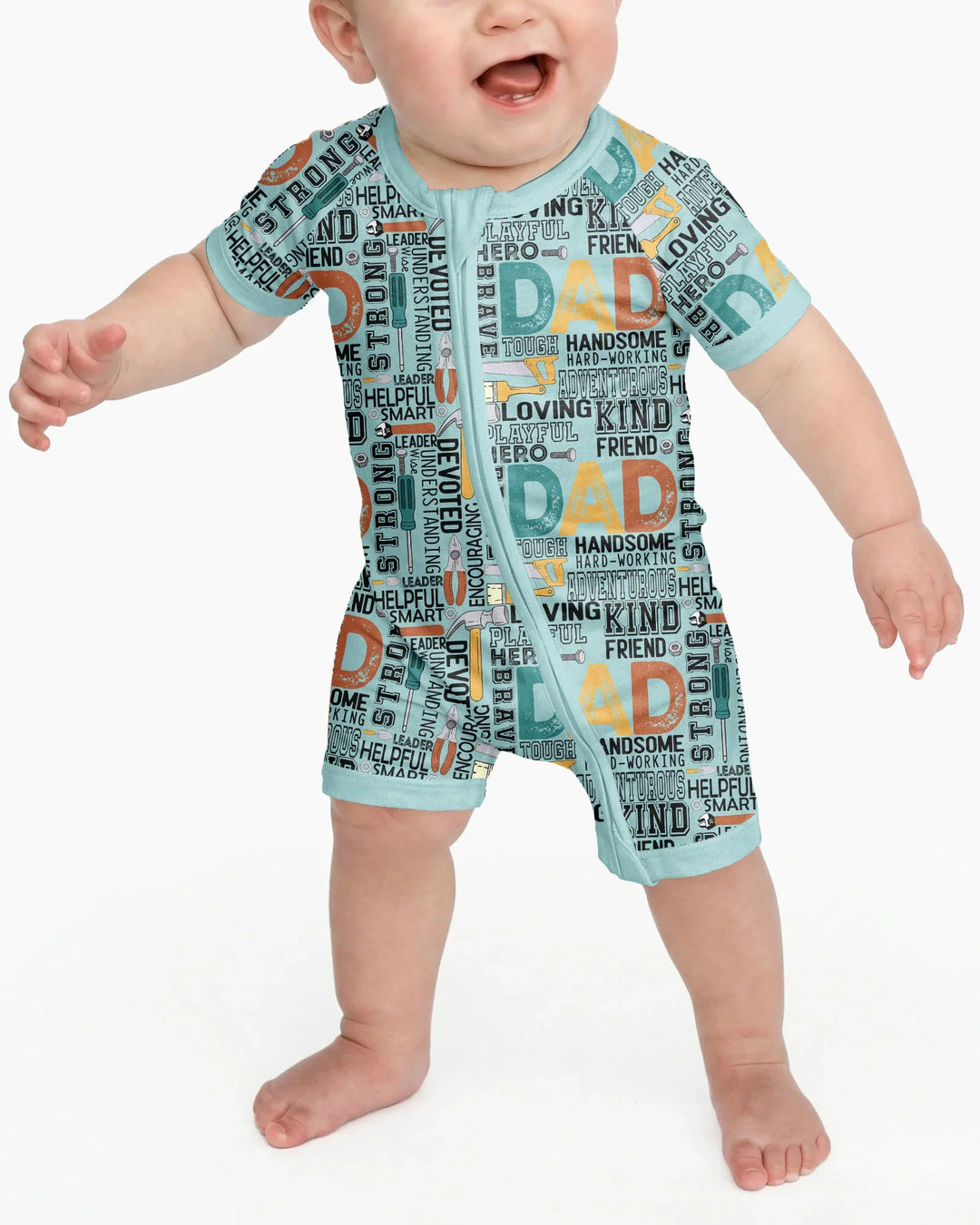 Gerippte Babykleidung mit individuellem Foto - Weich &amp; Skizzenhaft