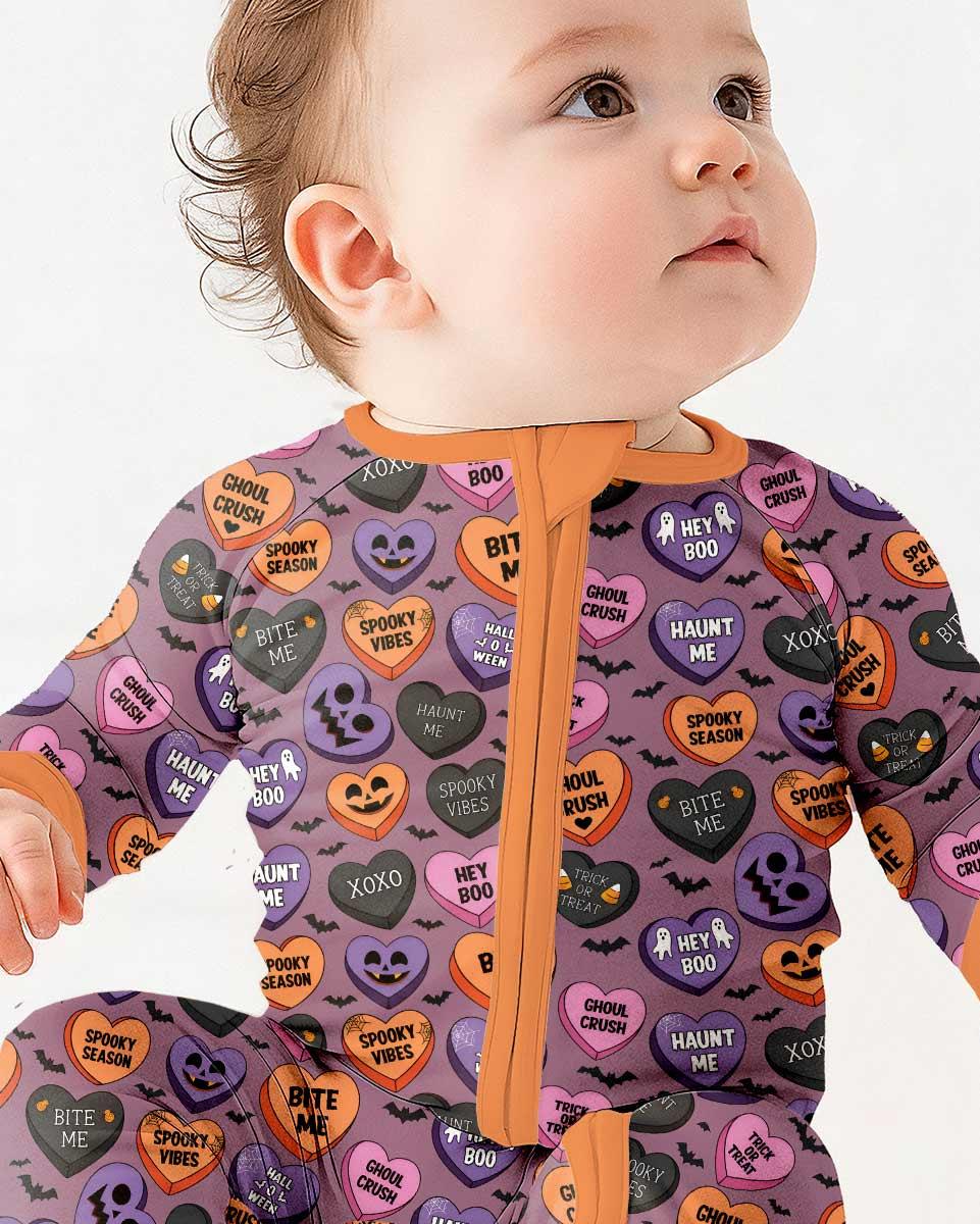 Candy Hearts Halloween Convertible Zippy