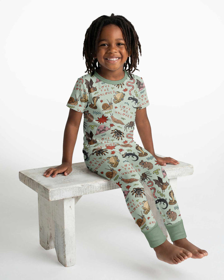 Love the Unloved Bamboo Two Piece Short Sleeve Pajama Set