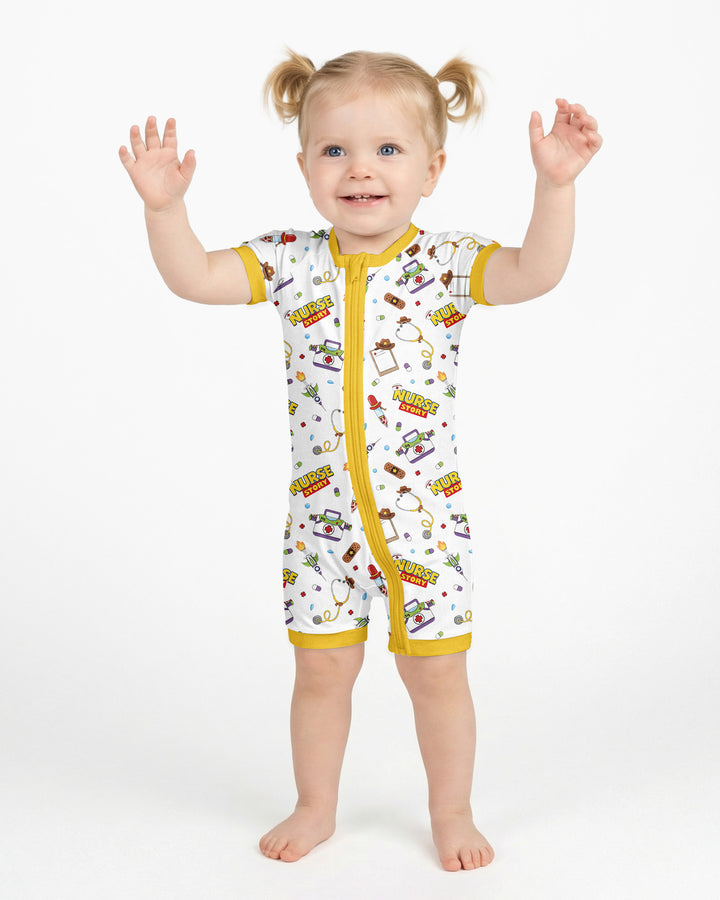 Nurse Story Bamboo Shorty Zippy