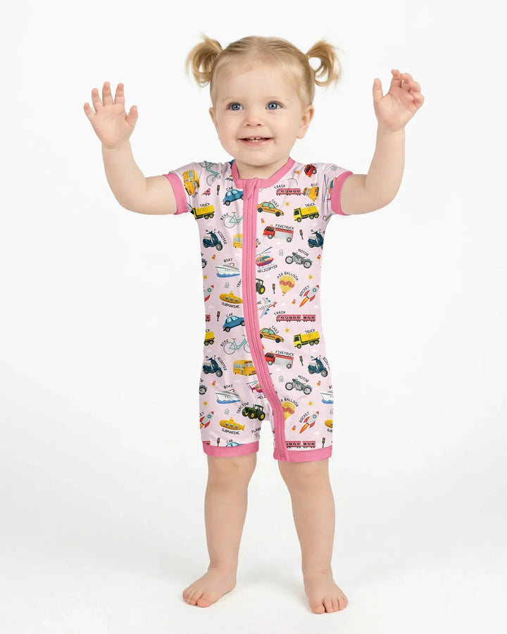 Vehicle Vocabulary Bamboo Shorty Zippy