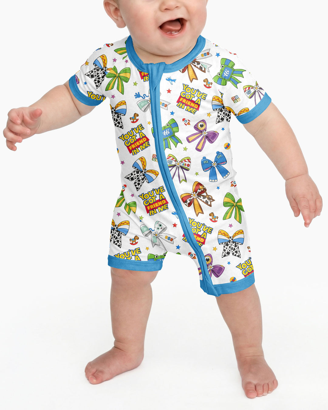 Magical Mirror Bow Bamboo Shorty Zippy