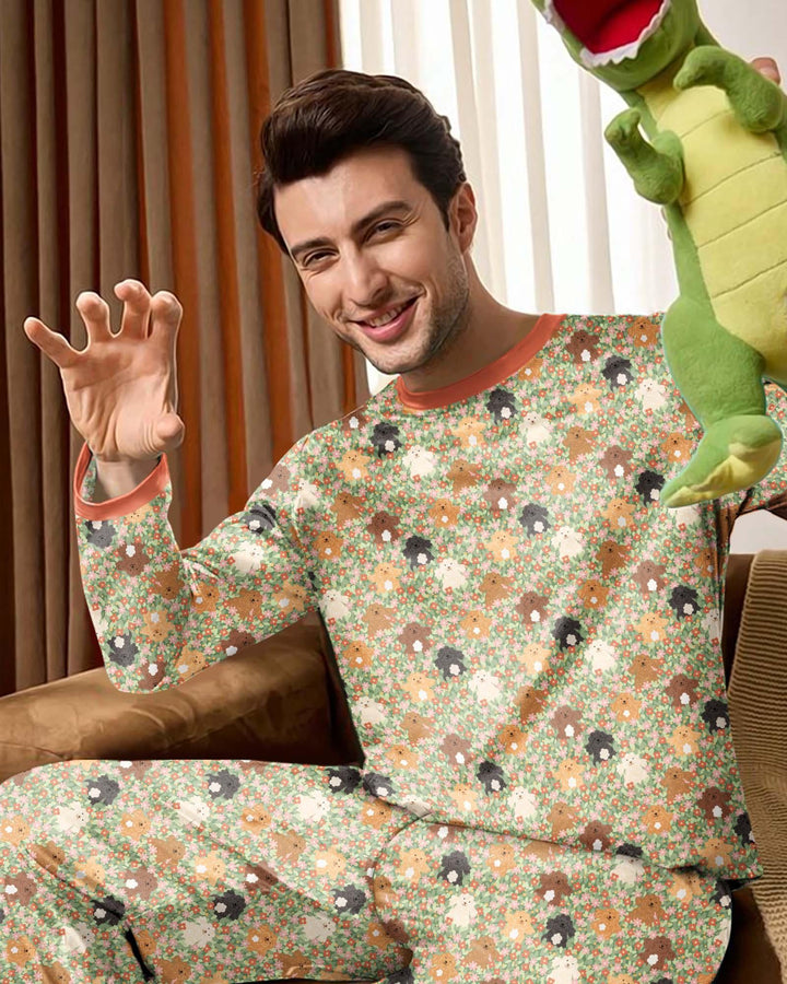 Vorlage Herren-Pyjama-Set
