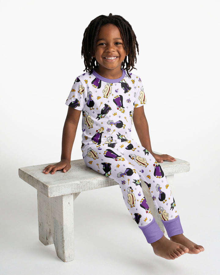 Zweiteiliges, kurzärmliges Pyjama-Set mit Marienkäfern
