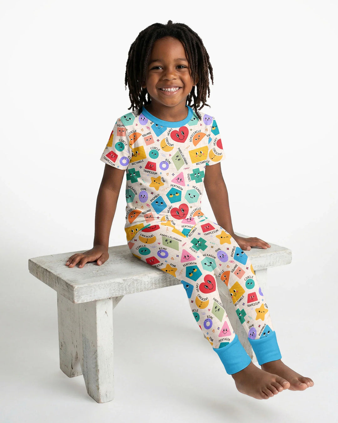 Zweiteiliges, kurzärmliges Pyjama-Set mit Marienkäfern
