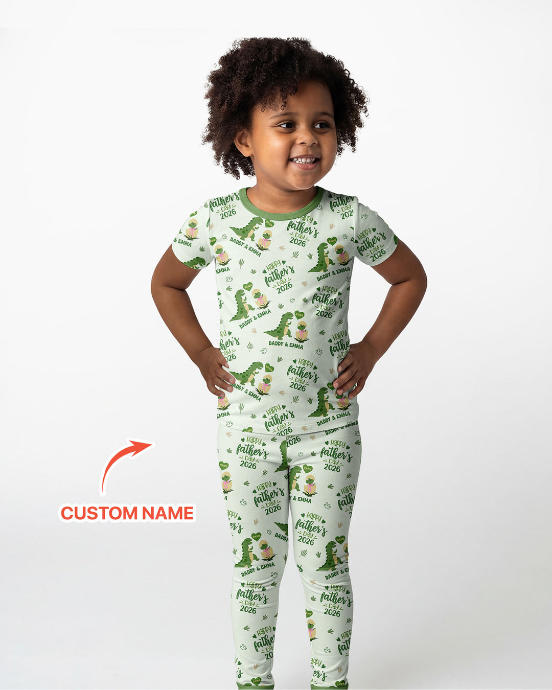 Zweiteiliges, kurzärmliges Pyjama-Set mit Marienkäfern