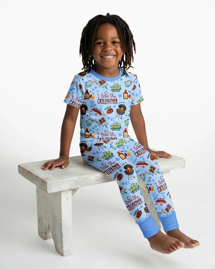 Zweiteiliges, kurzärmliges Pyjama-Set mit Marienkäfern