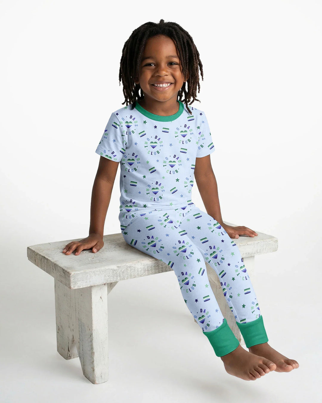Zweiteiliges, kurzärmliges Pyjama-Set mit Marienkäfern