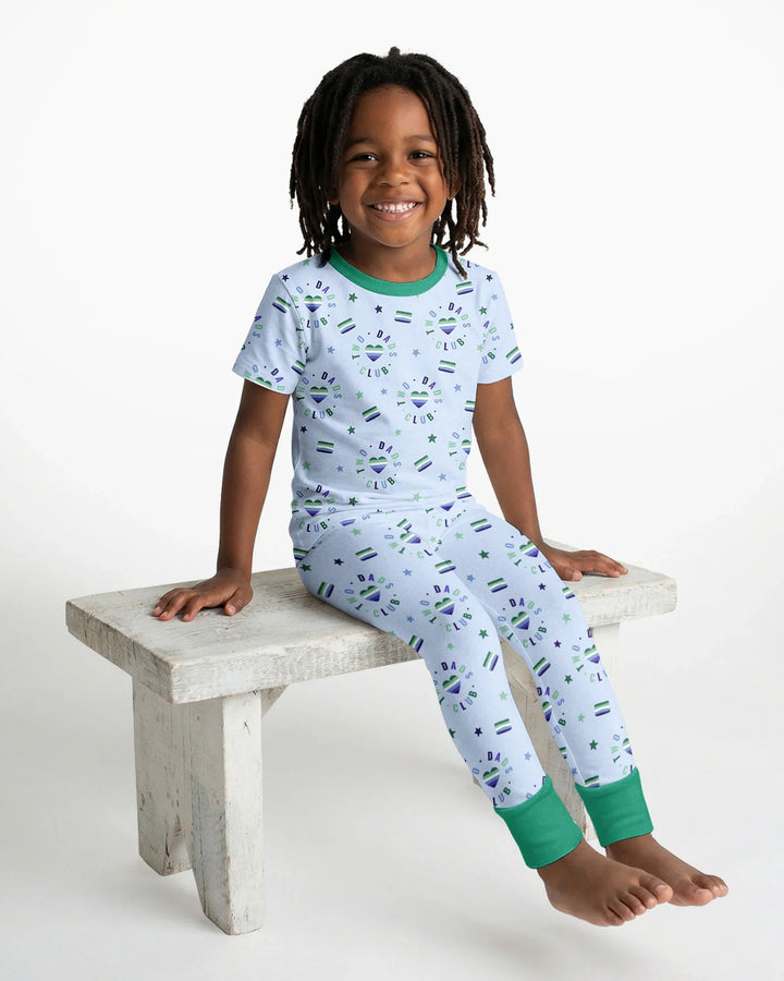 Zweiteiliges, kurzärmliges Pyjama-Set mit Marienkäfern