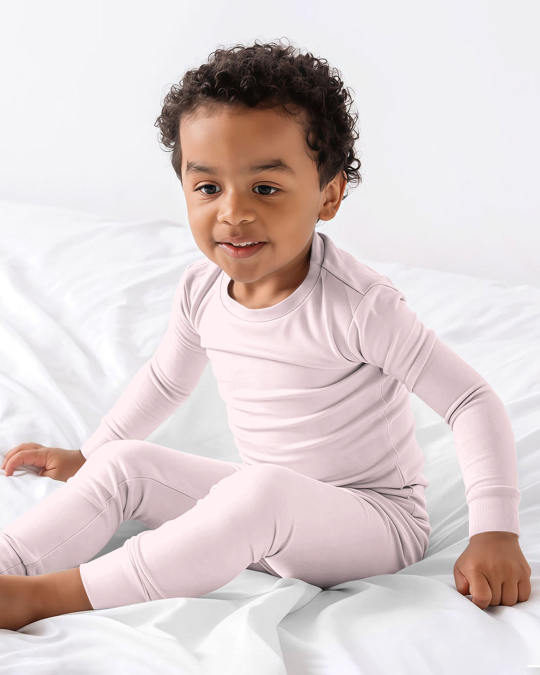 Zweiteiliges Pyjama-Set in Stahlblau