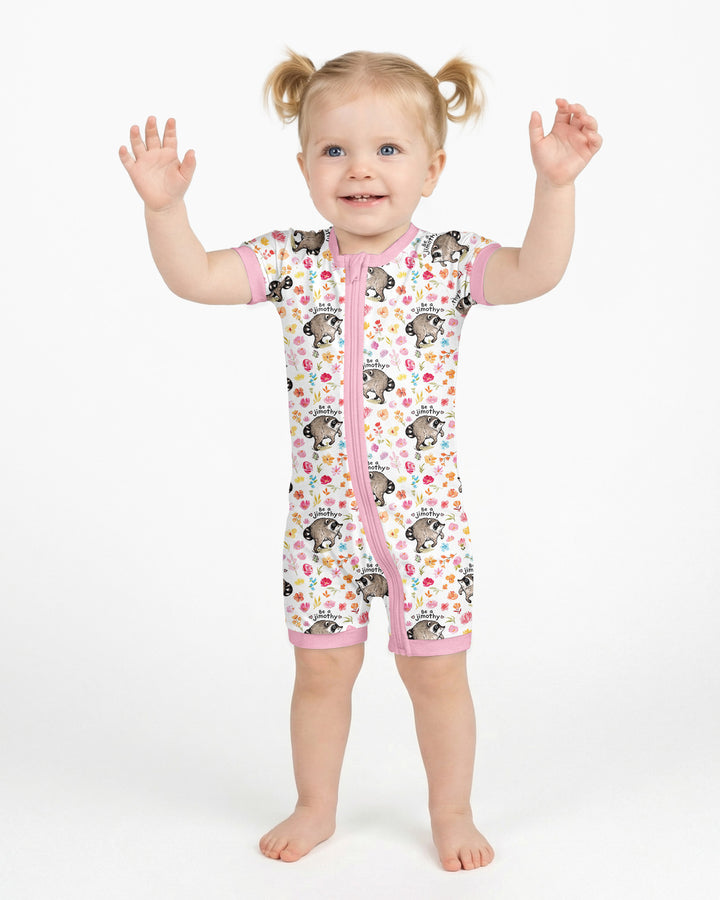 Be A Jimothy Family Matching Bamboo Shorty Zippy