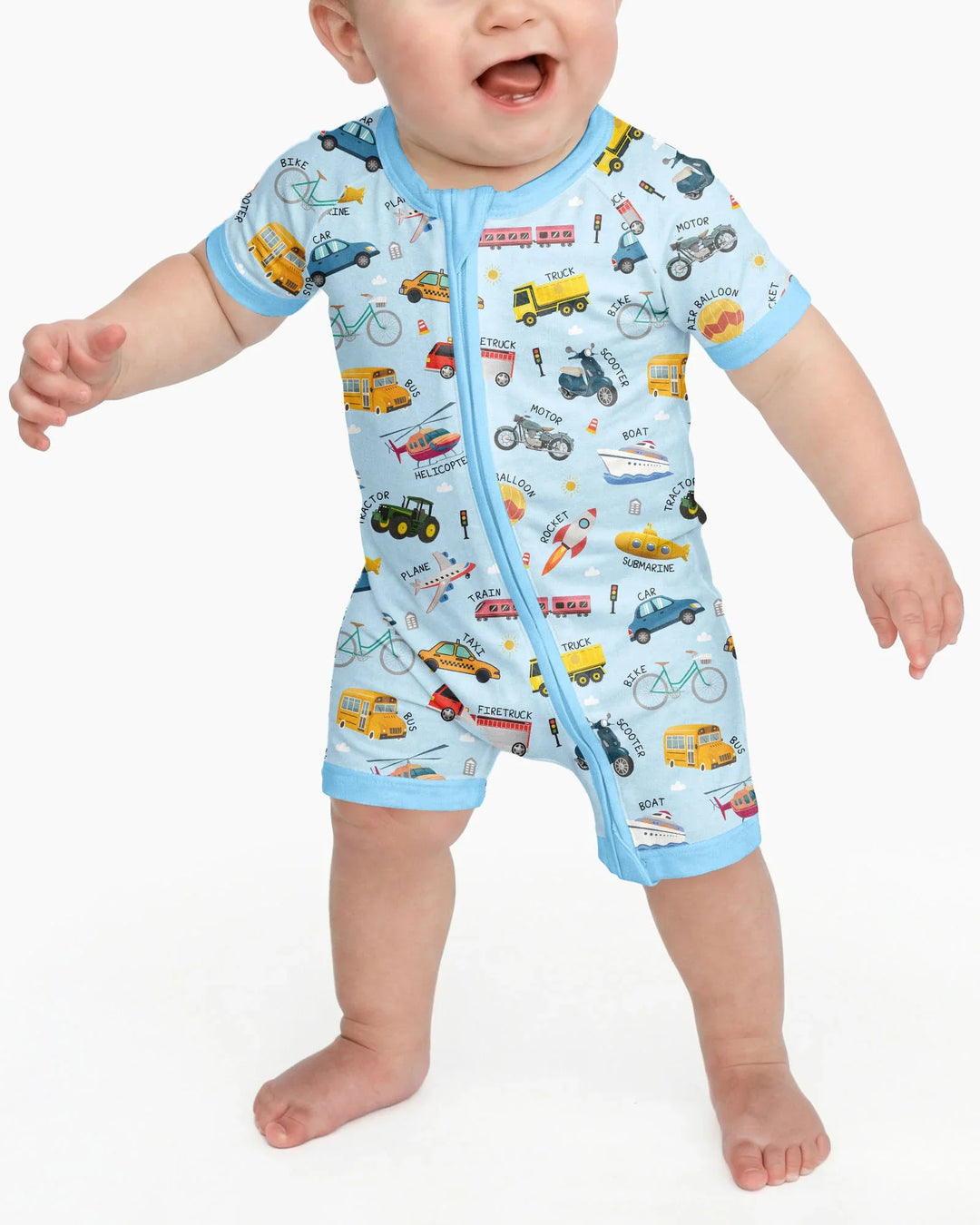 Vehicle Vocabulary Bamboo Shorty Zippy