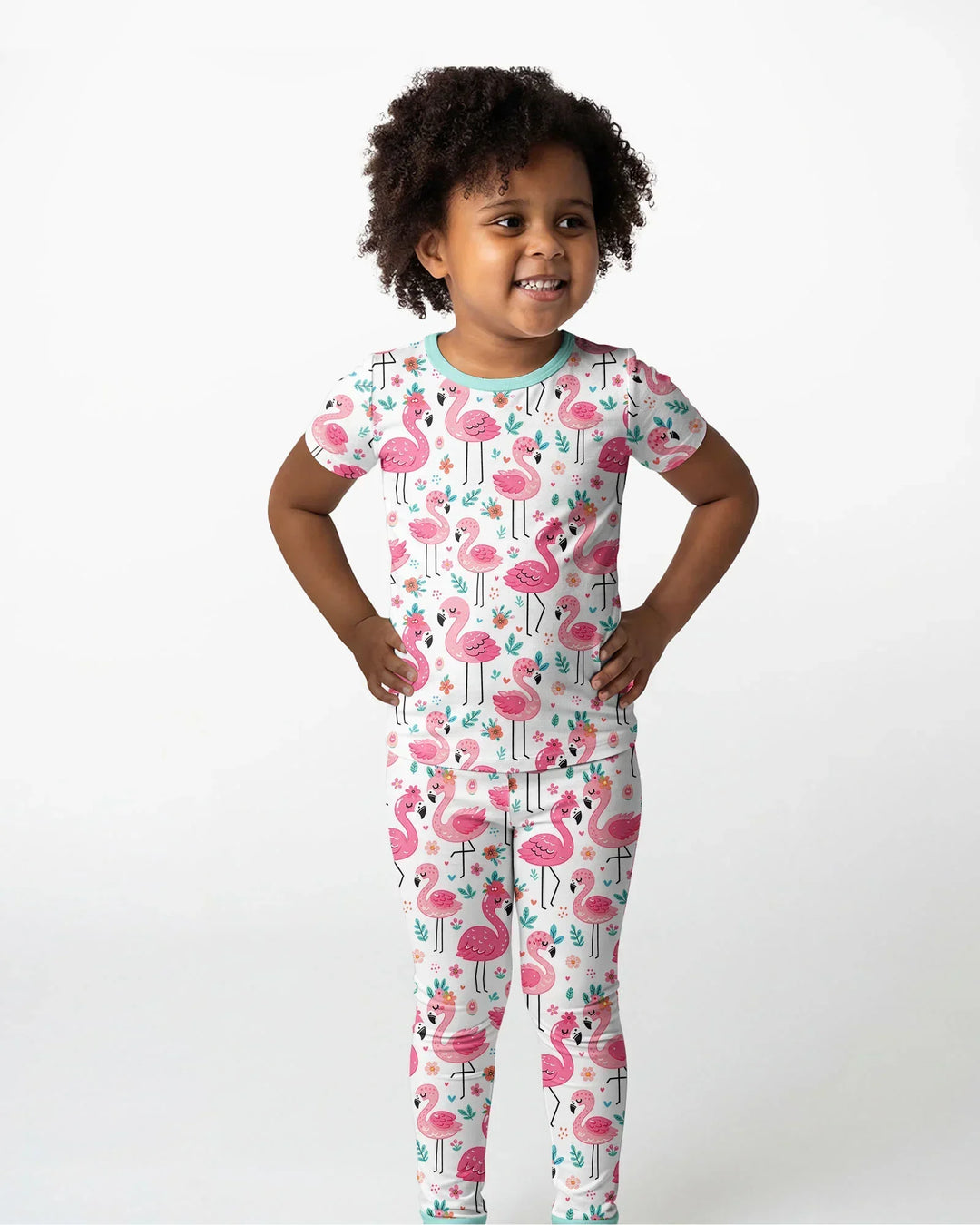Zweiteiliges, kurzärmliges Pyjama-Set mit Marienkäfern