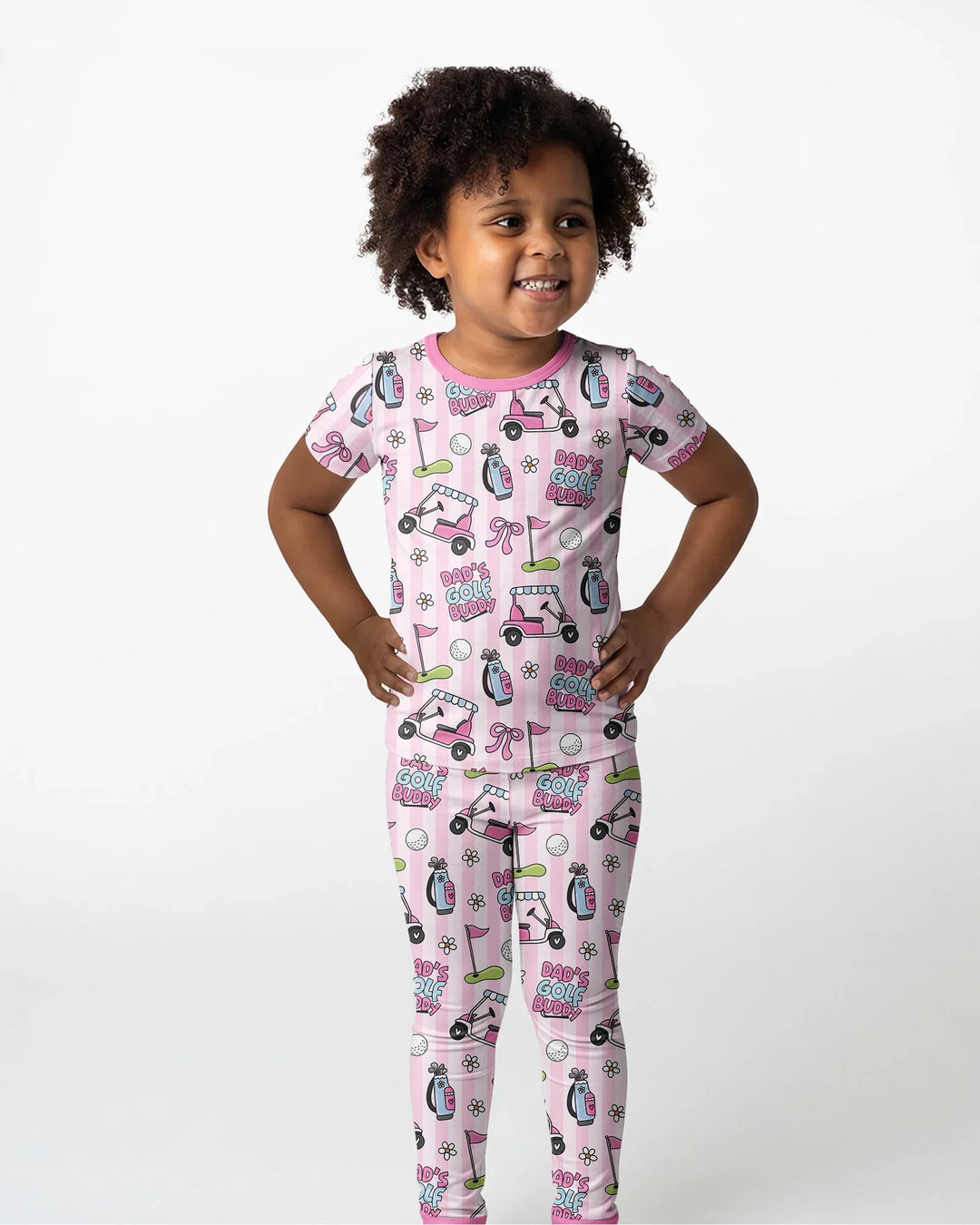 Zweiteiliges, kurzärmliges Pyjama-Set mit Marienkäfern