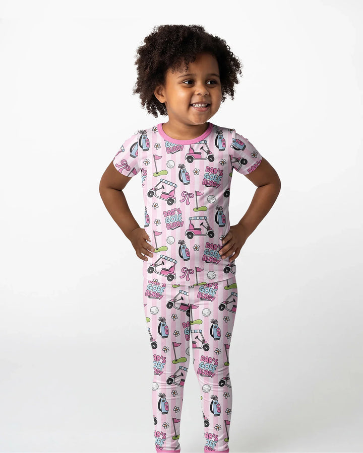 Zweiteiliges, kurzärmliges Pyjama-Set mit Marienkäfern