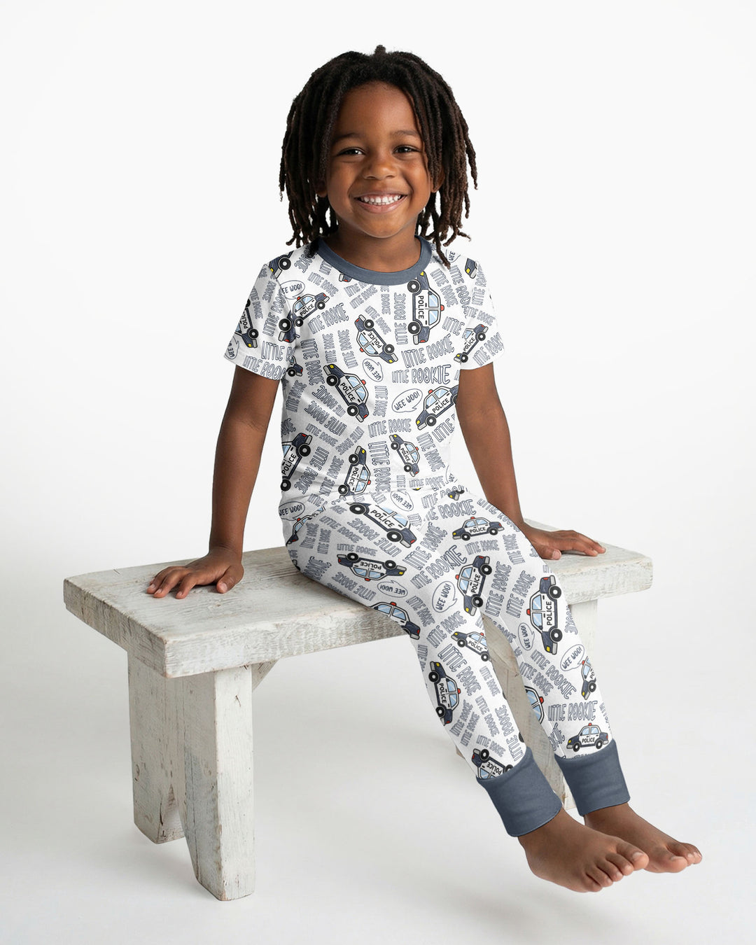 Zweiteiliges, kurzärmliges Pyjama-Set mit Marienkäfern