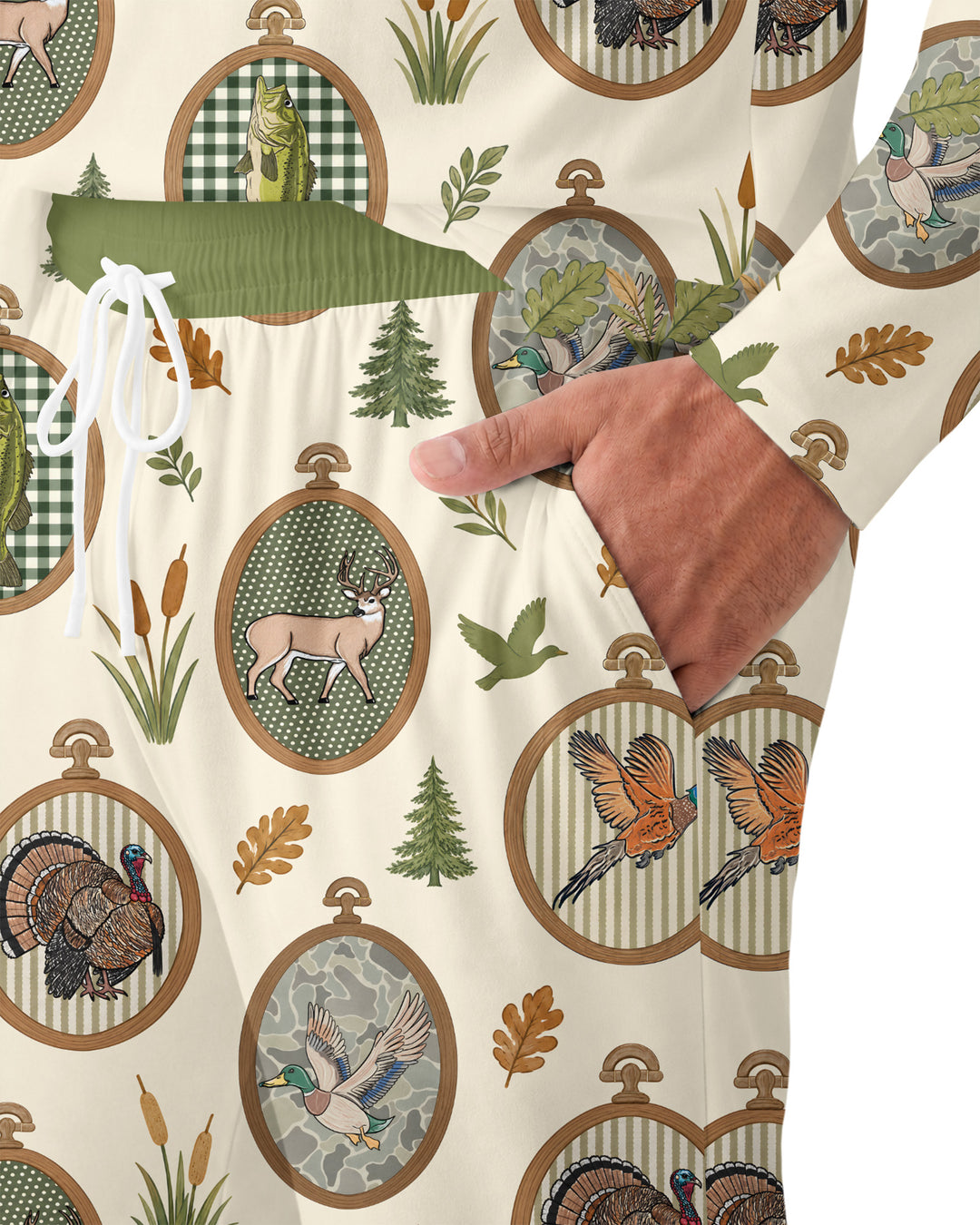 Hunting Season Bamboo Men's Pajama Set